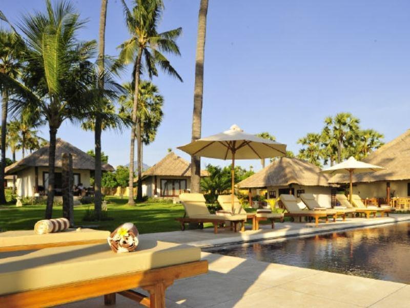 Kubu Indah Dive & Spa Resort Tulamben Exterior foto